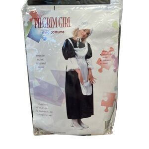 Pilgrim Black and White Girl Costume